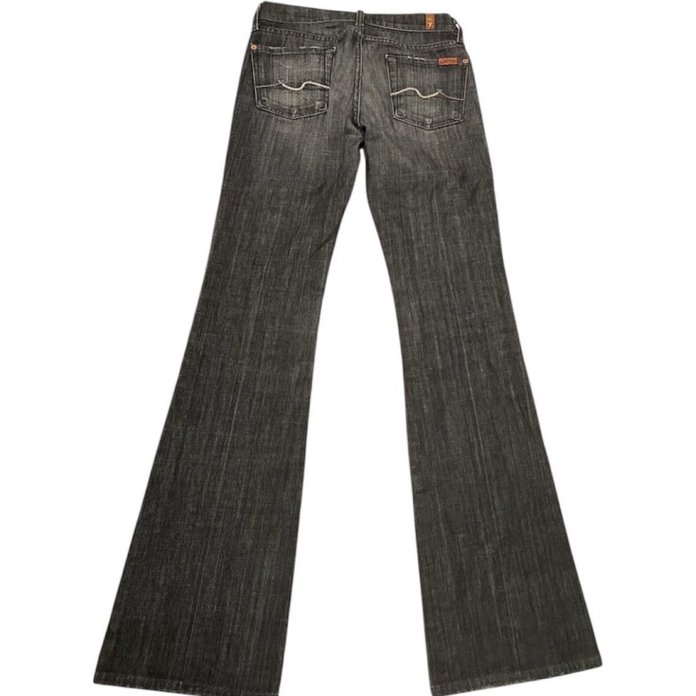 Women's Flared Black Jeans